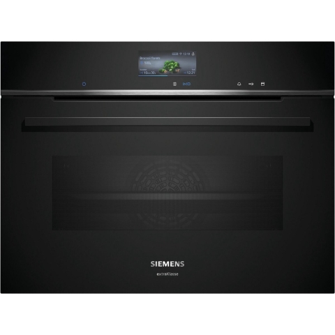 Siemens iQ700 CS736GCB1F extraKlasse Compacte inbouw oven met volwaardige stoom