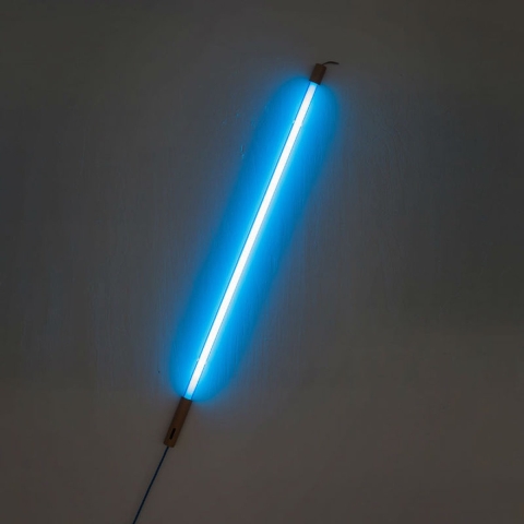 Seletti Linea LED Wandlamp Blauw