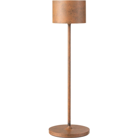 Blomus Farol Tafellamp LED Oplaadbaar Rusty Look
