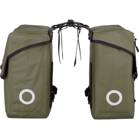 Dubbele Tas Roubaix 28L Groen