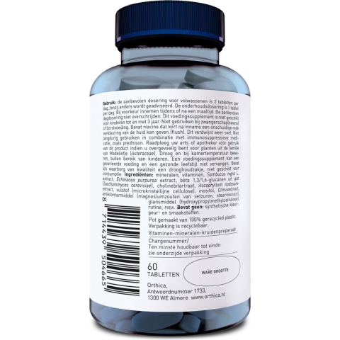 2x Orthica Multi Weerstand 60 tabletten