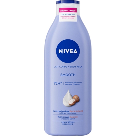 12x Nivea Zijdezachte Body Milk 400 ml