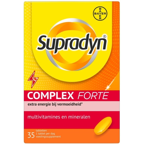 4x Supradyn Complex Forte 35 tabletten