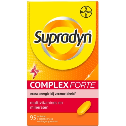 4x Supradyn Complex Forte 95 tabletten