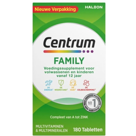 2x Centrum Original Multivitaminen 180 tabletten