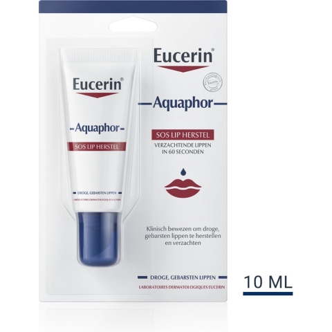 48x Eucerin Aquaphor SOS Lip Balm 10 ml