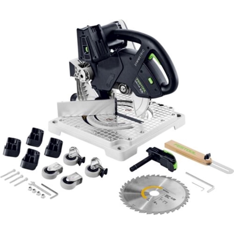 Festool SYMC 70 EB-Basic SYMMETRIC 2x18V Accu-plintenzaag Body