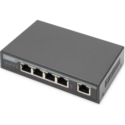 Digitus DN-95128-1 PoE-extender 1 GBit/s IEEE 802.3af (12.95 W), IEEE 802.3at (25.5 W), IEEE 802.3bt, IEEE 802.3af (15.4 W), IEEE 802.3at (30 W)