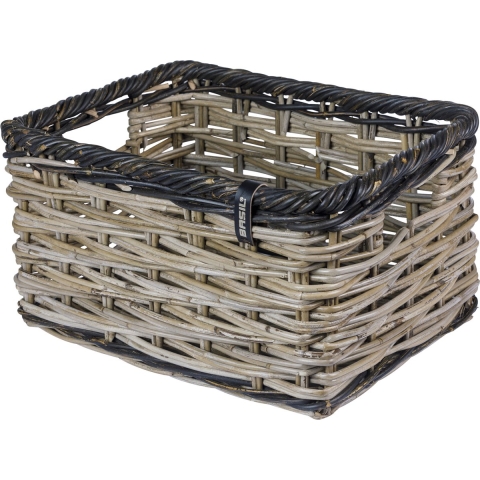 Mand Dijon L rotan grijs/zwart