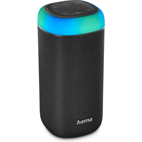 Hama Bluetooth®-luidspreker Shine 2.0 Led Spatwaterdicht 30W Zw.
