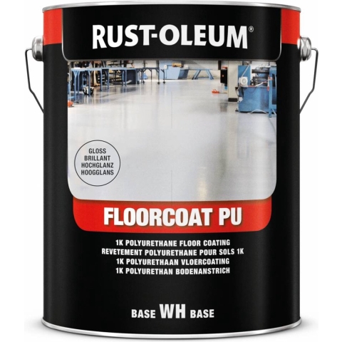 Rust-Oleum 7200 Floorcoat PU Hoogglans - Op Kleur Gemengd - 2,5L
