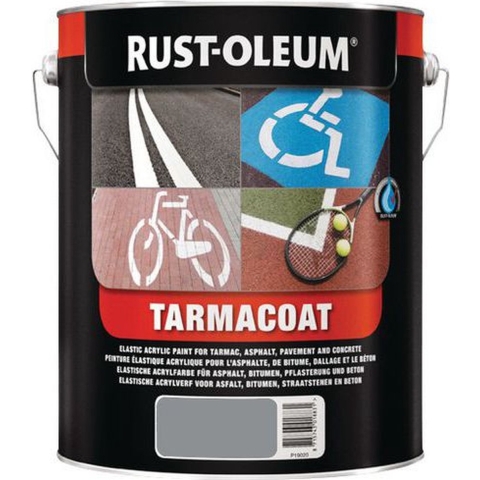 Rust-Oleum Tarmacoat Wegenverf - RAL 1023 Verkeersgeel - 5L