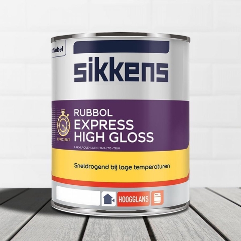 Sikkens Rubbol Express High Gloss - Op Kleur Gemengd - 1L