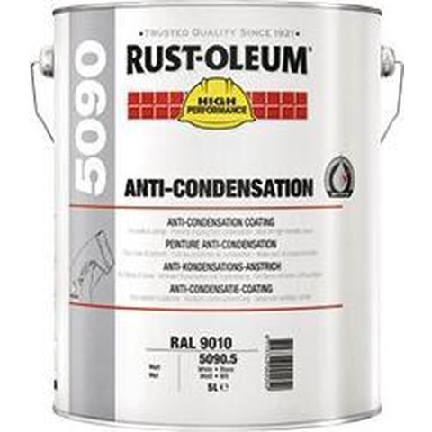 Rust-Oleum 5090 Anti-Condensatie Coating White 20L