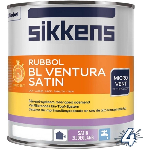 Sikkens Rubbol BL Ventura Satin - Op Kleur Gemengd - 2.5L
