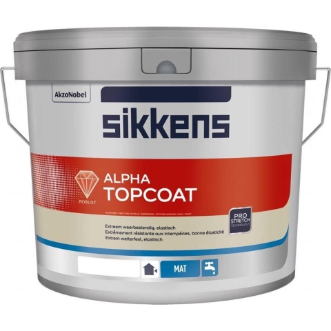 Sikkens Alpha Topcoat - White - 10L