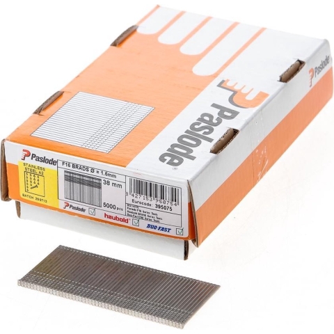 Paslode 395075 Afwerknagel - F16-38mm - Inox A2 (5000st)