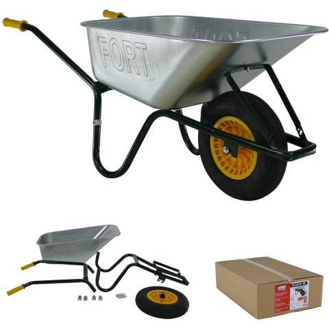 Fort Boxer-90 37990 Kruiwagen 2ply - Luchtband - 90L