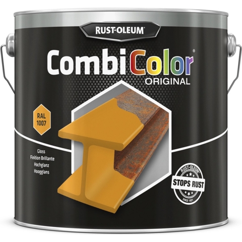Rust-Oleum Combicolor Hoogglans - RAL 1007 Narcissengeel - 2,5L