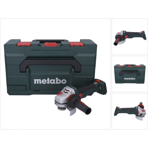 Metabo WB 18 LTX BL 15-125 18V Quick Li-Ion Accu Haakse Slijper Body In Metabox - 125mm