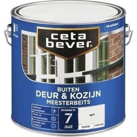 Cetabever Dekkende Meesterbeits Lichte Kleur - Wit - 2,5L