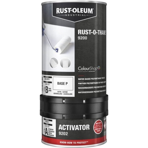 Rust-Oleum 9200 Rust-O-Thane - Transparant - 1L (Incl. Activator)