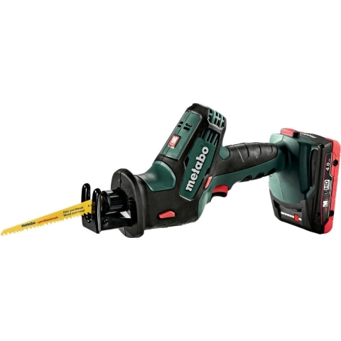 Metabo SSE 18 LTX Compact 18V Accu Reciprozaag Set In MetaBox (2x 4,0Ah LiHD Accu)