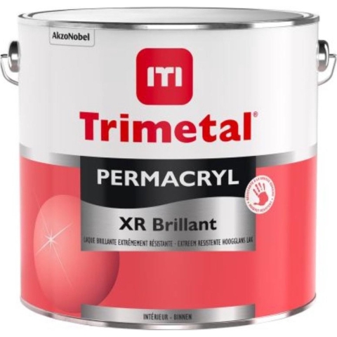 Trimetal Permacryl XR Brillant Hoogglanslak - Op Kleur Gemengd - 2,5L