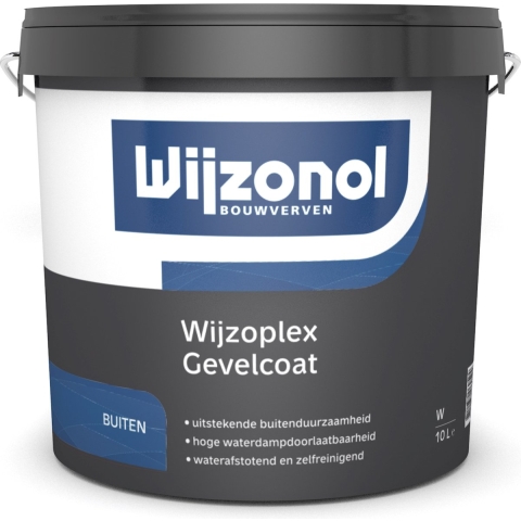 Wijzonol Wijzoplex Gevelcoat - Op Kleur Gemengd - 5L