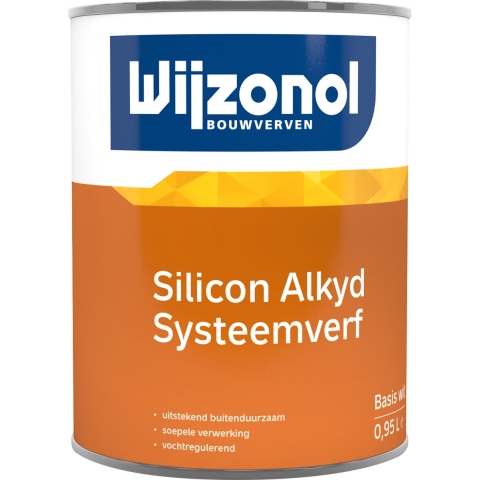 Wijzonol Silicon Alkyd Systeemverf - Op Kleur Gemengd - 1L