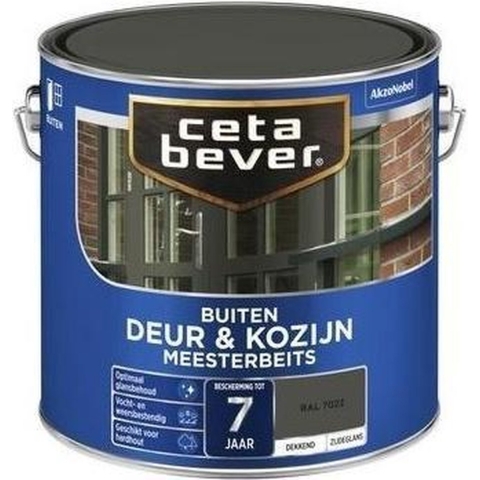 Cetabever Dekkende Meesterbeits Donkere Kleur - Ombergrijs - 2,5L