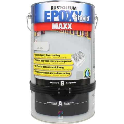 Rust-Oleum Epoxyshield Maxx Engels Rood 5L