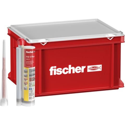 Fischer 558757 FIS V Plus 360 S Injectiemortel 20 Stuks In Krat Incl. 40 Mengtuiten - 20 X 360ml