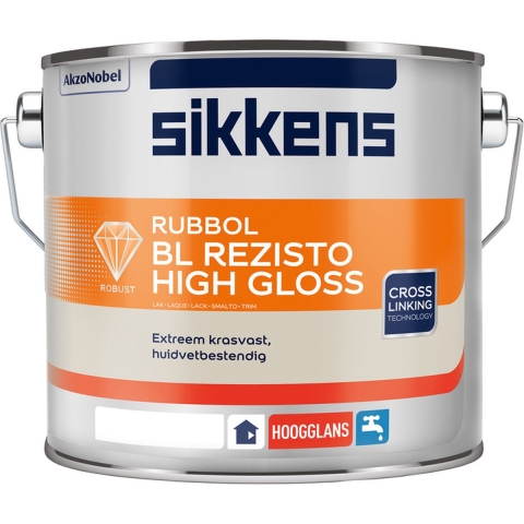 Sikkens Rubbol BL Rezisto High Gloss - Op Kleur Gemengd - 2.5L