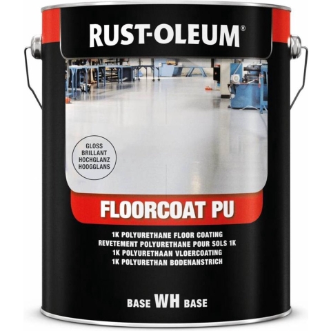 Rust-Oleum 7250 Floorcoat PU Zijdeglans - Op Kleur Gemengd - 5L