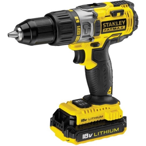 Stanley FMC625D2 18V Li-Ion Accu Klopboor-/schroefmachine Set (2x 2.0Ah Accu) In Koffer