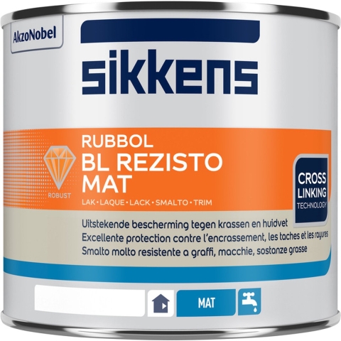 Sikkens Rubbol BL Rezisto Mat - Op Kleur Gemengd - 2,5L