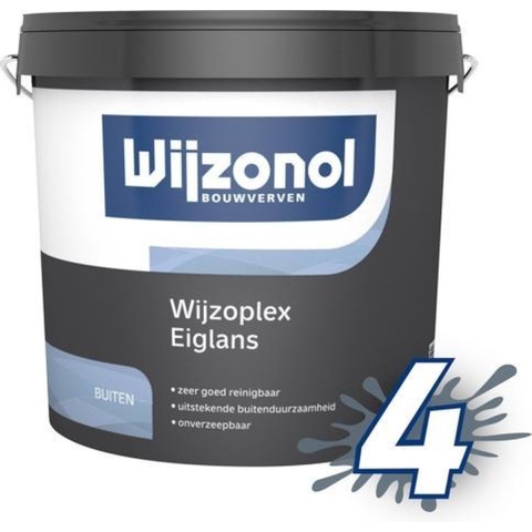 Wijzonol Wijzoplex Eiglans Muurverf - Op Kleur Gemengd - 5L