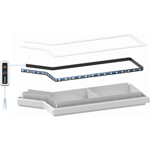 SuperFish Quadro 40 multi colour led - SuperFish