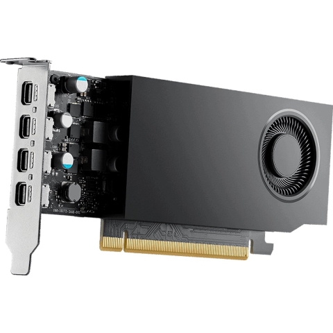 PNY Nvidia RTX™ A400 Videokaart Low Profile 4 GB GDDR6-SDRAM PCIe x8 Mini-DisplayPort Low Profile