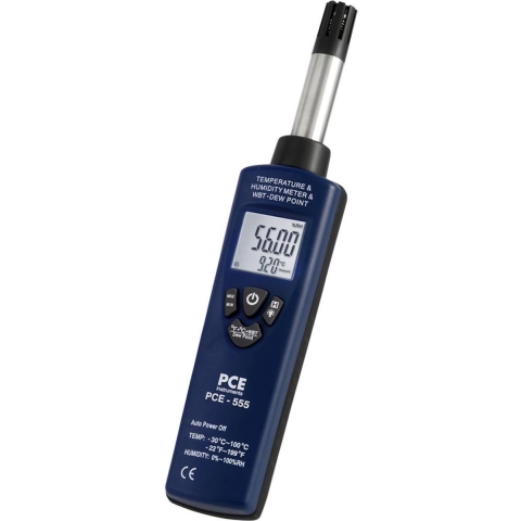 PCE Instruments Luchtvochtigheidsmeter (hygrometer) 0 % Hrel 100 % Hrel