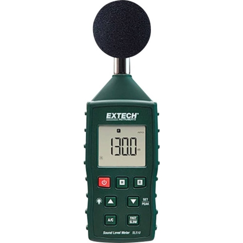 Extech SL510 Decibelmeter 35 - 130 dB 31.5 Hz - 8000 Hz