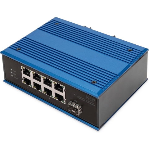 Digitus DN-651132 Industrial Ethernet Switch 8 + 1 poorten 10 / 100 MBit/s