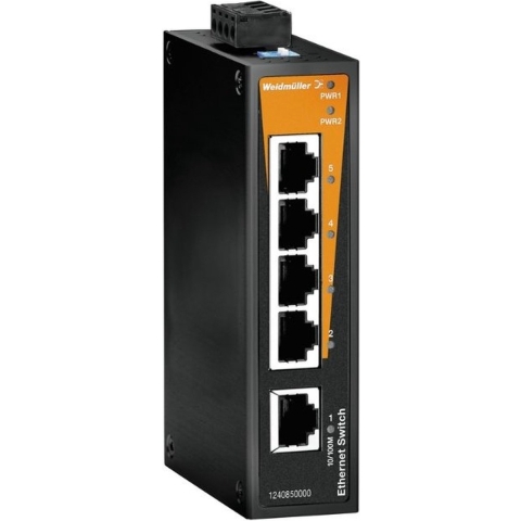 Weidmüller IE-SW-BL05T-5TX Industrial Ethernet Switch