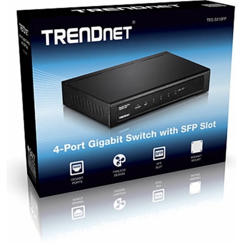 TrendNet TEG-S51SFP Netwerk switch