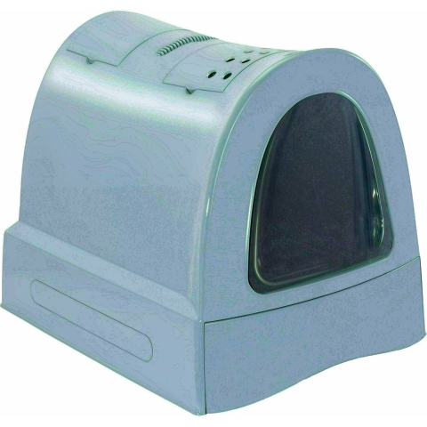 Imac Imac kattenbak zuma met schuiflade blauw