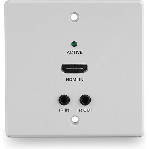 LINDY 70m Cat.6 HDMI 4K60, IR & RS-232 HDBaseT EU Wall Plate Extender, Transmitter Extender (verlenging) HDMI, IR (3.5 mm Jackplug) 70 m