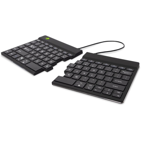 R-GO Tools Split Break Toetsenbord Bluetooth QWERTY, US-Engels Zwart Ergonomisch