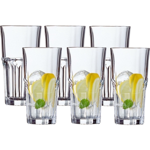 30x Longdrinkglazen transparant 310 ml Granity -