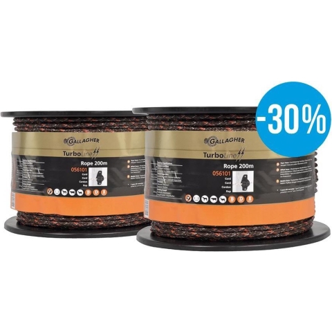 Gallagher Duopack TurboLine cord terra 2x200m - 069309 069309